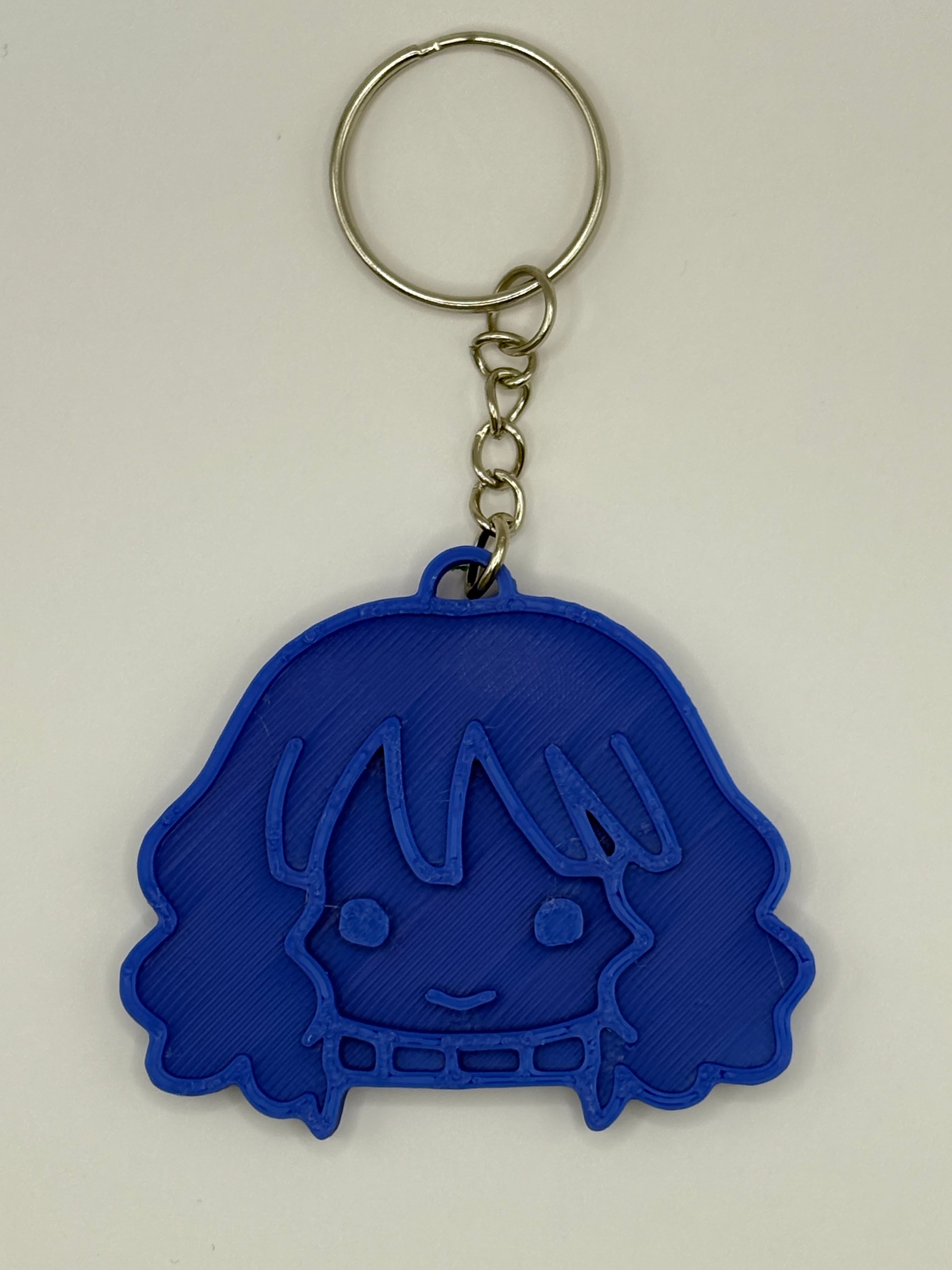 🔮 Girl Wizard Keychain