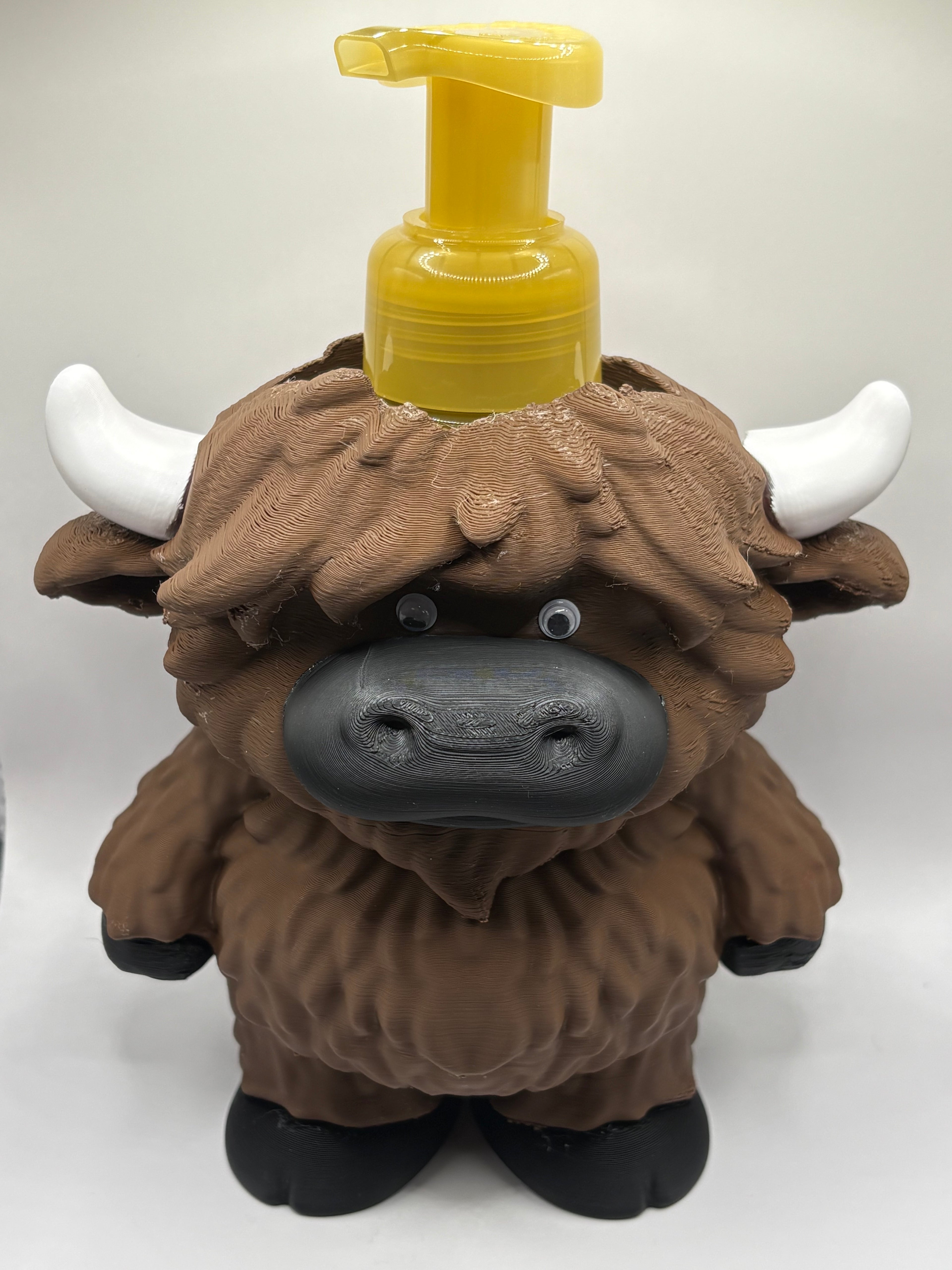 Hamilton the Highland Cow Soap Holder – Cute, Custom &amp; Functional 🐮🧼