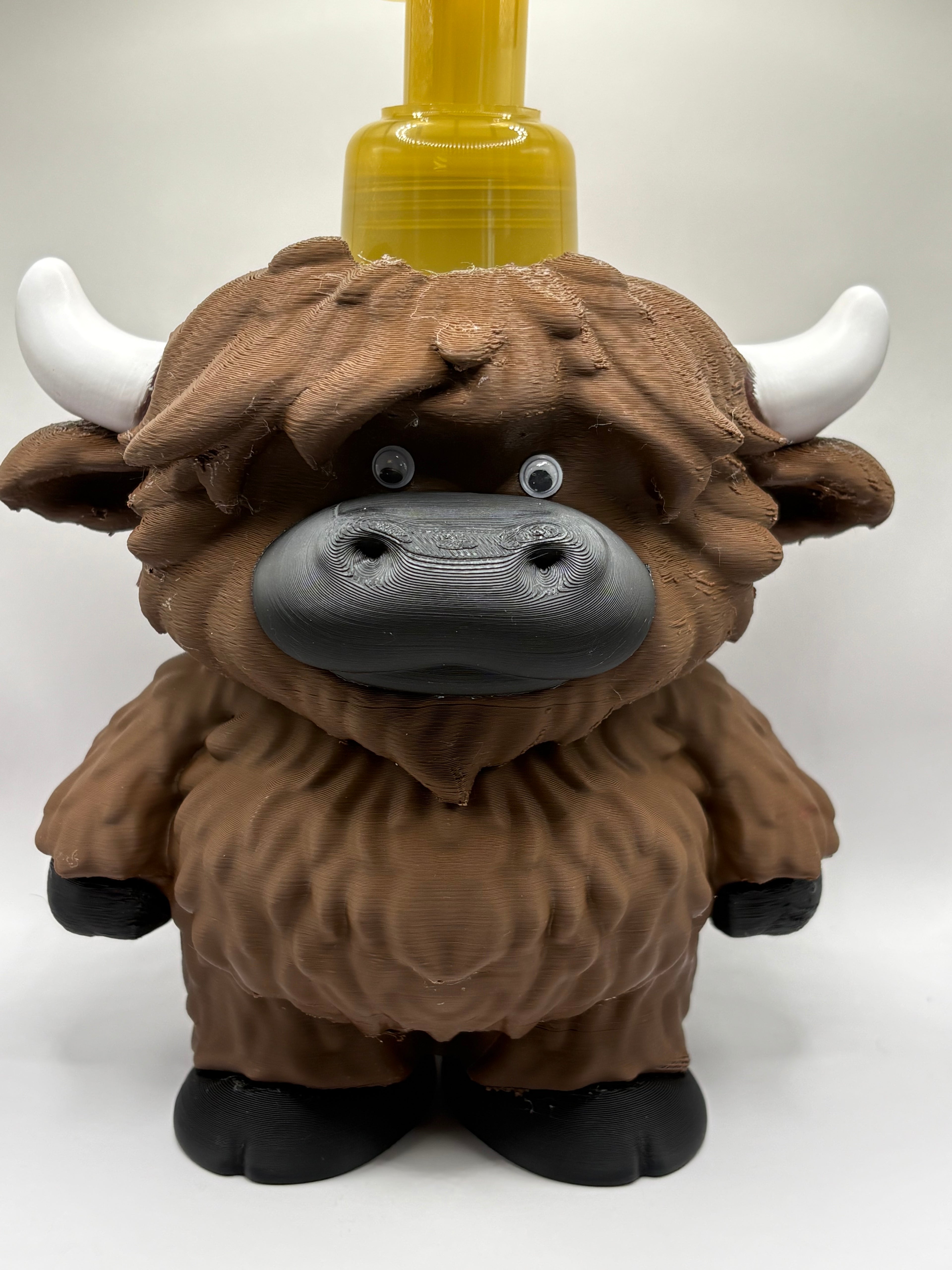Hamilton the Highland Cow Soap Holder – Cute, Custom &amp; Functional 🐮🧼