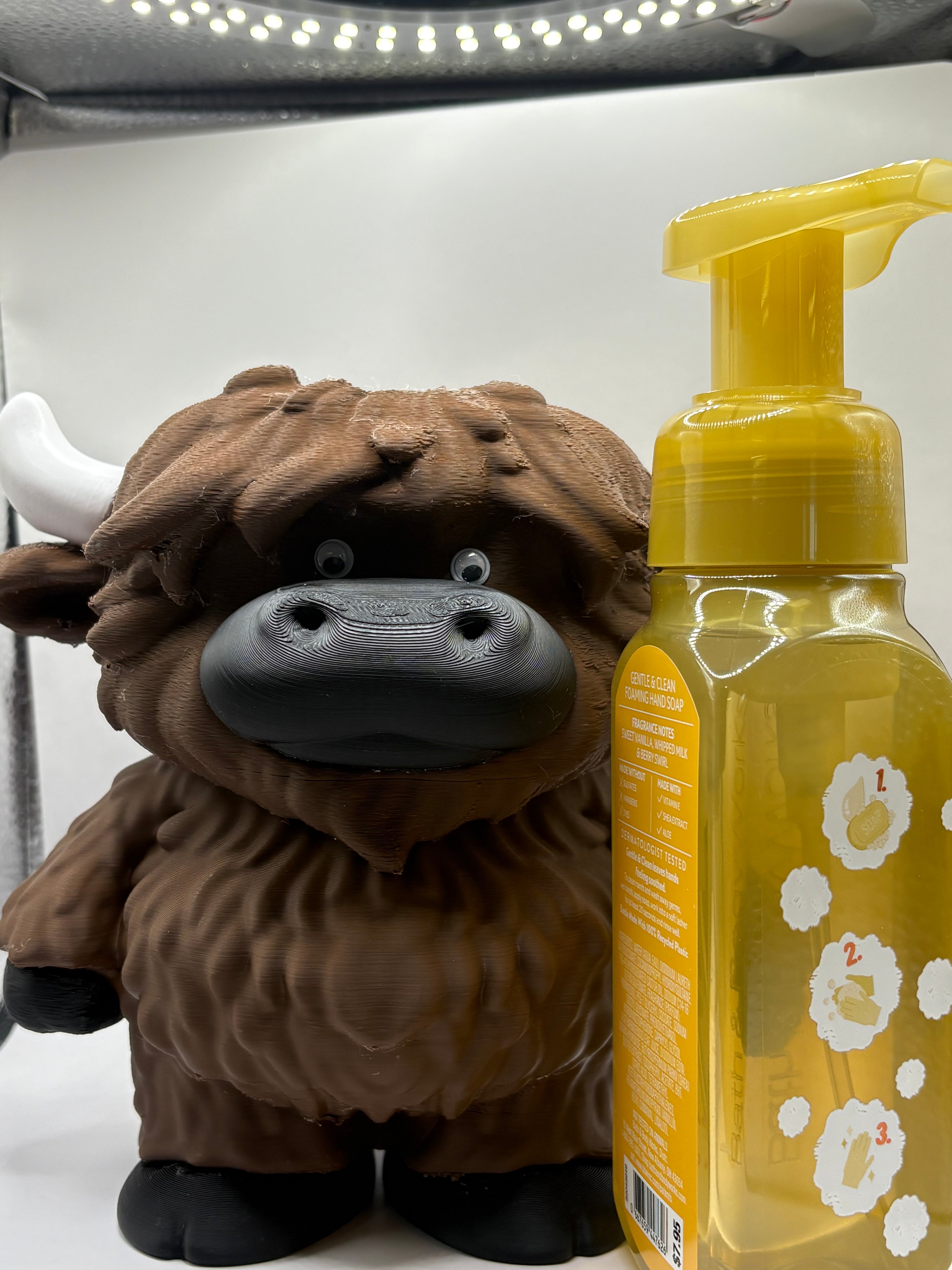 Hamilton the Highland Cow Soap Holder – Cute, Custom &amp; Functional 🐮🧼