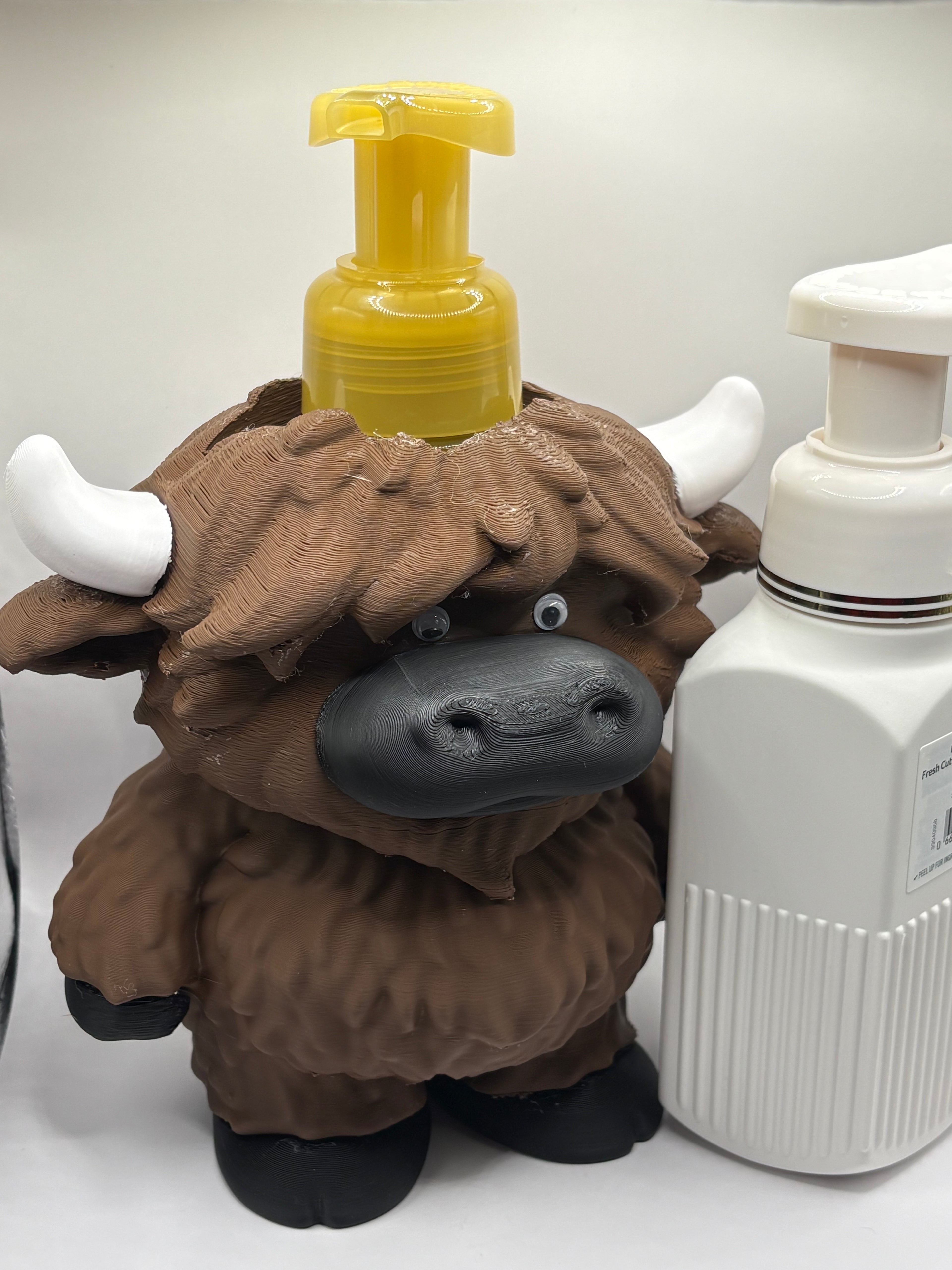 Hamilton the Highland Cow Soap Holder – Cute, Custom &amp; Functional 🐮🧼