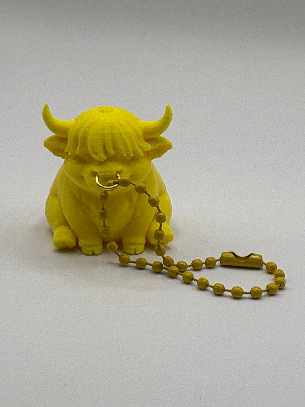 Hamilton the Highland Cow Keychain