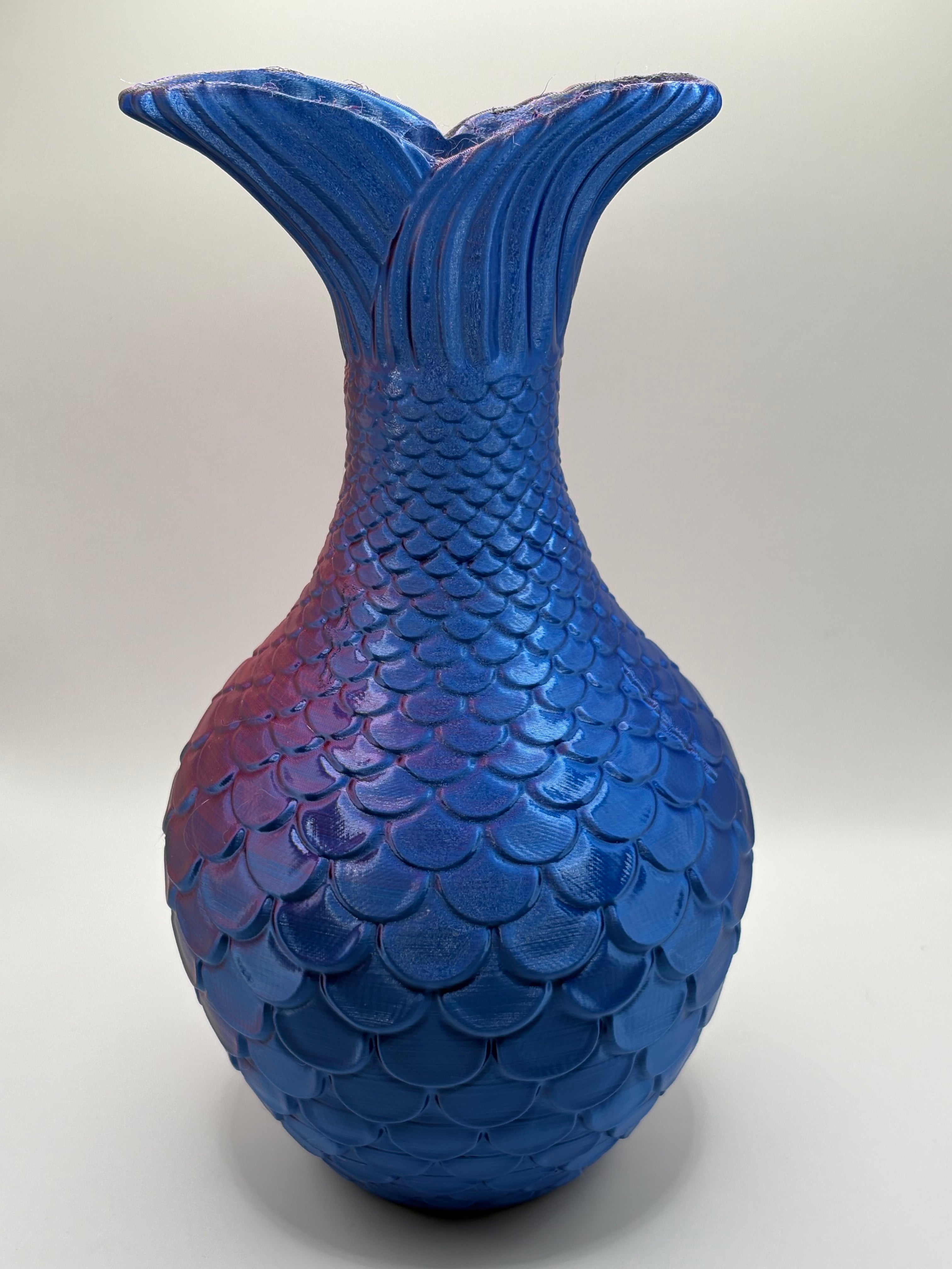 Mermaid Tail Vase