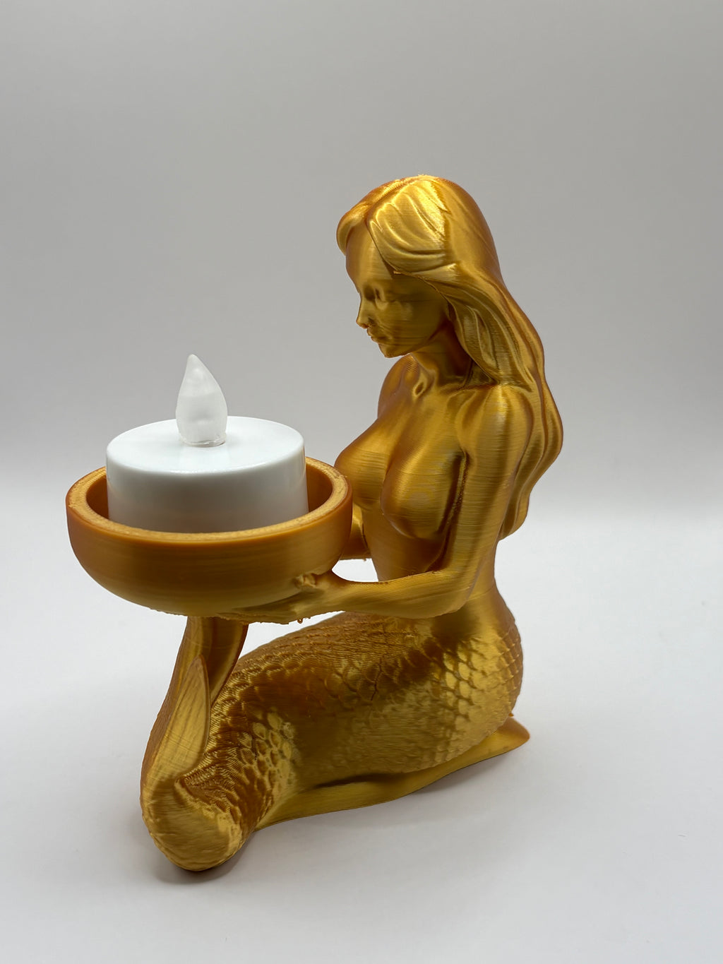 Mermaid Tea Candle Holder